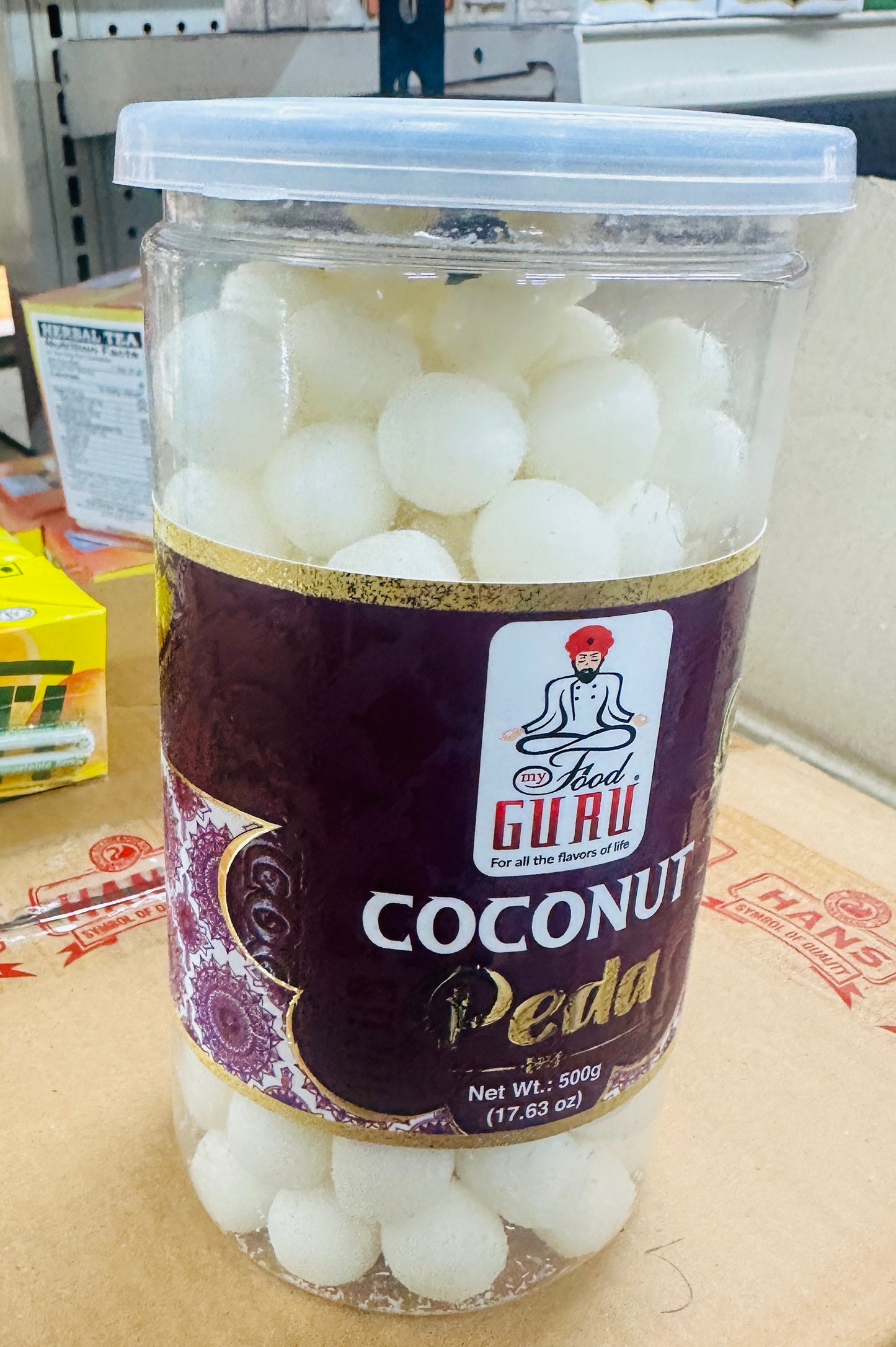 Coconut peda